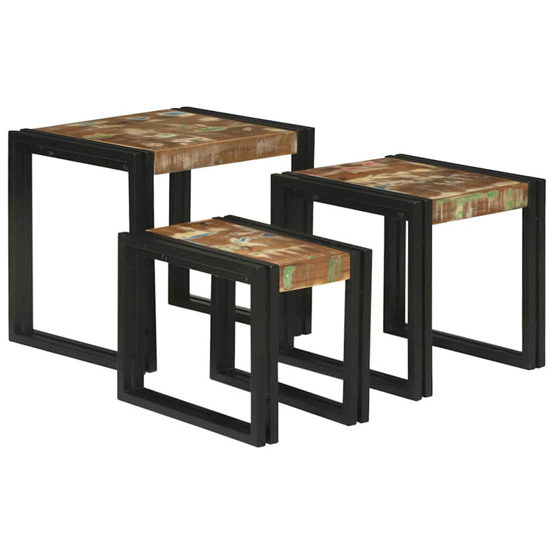 Coffee Table, Distressed Brown
