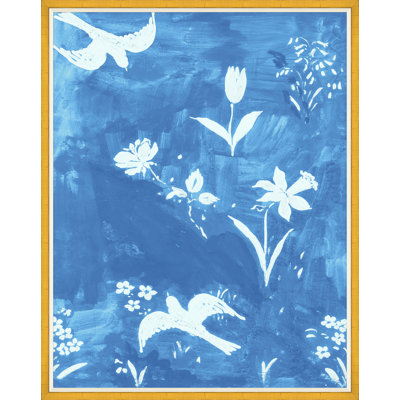 Fleur D' Oiseaux Print by Paule Marrot
