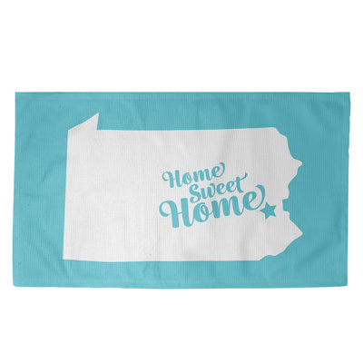 Tapis allentown blue area home