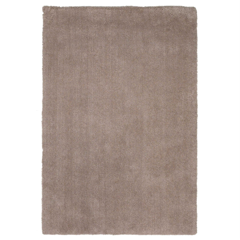 Tapis d'intérieur beige à poils longs Heather, Rectangle 3 pi 3 po x 5 pi 3 po