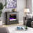 duraflame Wall Mantel Electric Fireplace, Weathered Gray