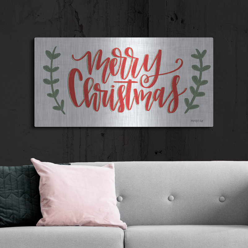 «Merry Christmas» par Imperfect Dust, H 24 po x l 48 po