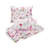 Pretty in Paris Pink Microfiber Reversible Kids Quilt Set-318997950