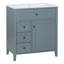 Meuble-lavabo de salle de bain 36 po bleu gris - Style moderne | Idée cadeau-734677027-734677025