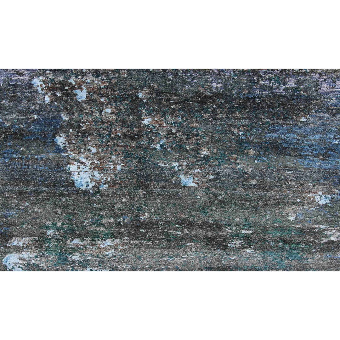 Geometric Hand Knotted 148cm X 198cm Area Rug