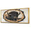 Tête de bison américain Mariluz sur bois, diapositive II - bison, art mural-1828095386-1828095367-1828095370