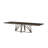 Abreia Extendable Metal Base Dining Table