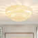 24" Modern Dimmable 5 - Light K9 Crystal Tiered Chandelier with LED Light Kit