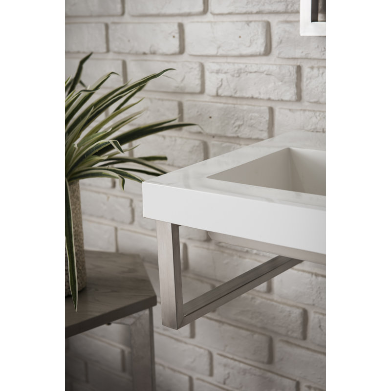 Boston 31.5'' W Single Vanity, Brushed Nickel