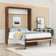 Lit escamotable double avec bureau pliable-168716787