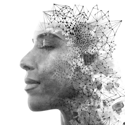 Double Exposure - Wrapped Canvas Print