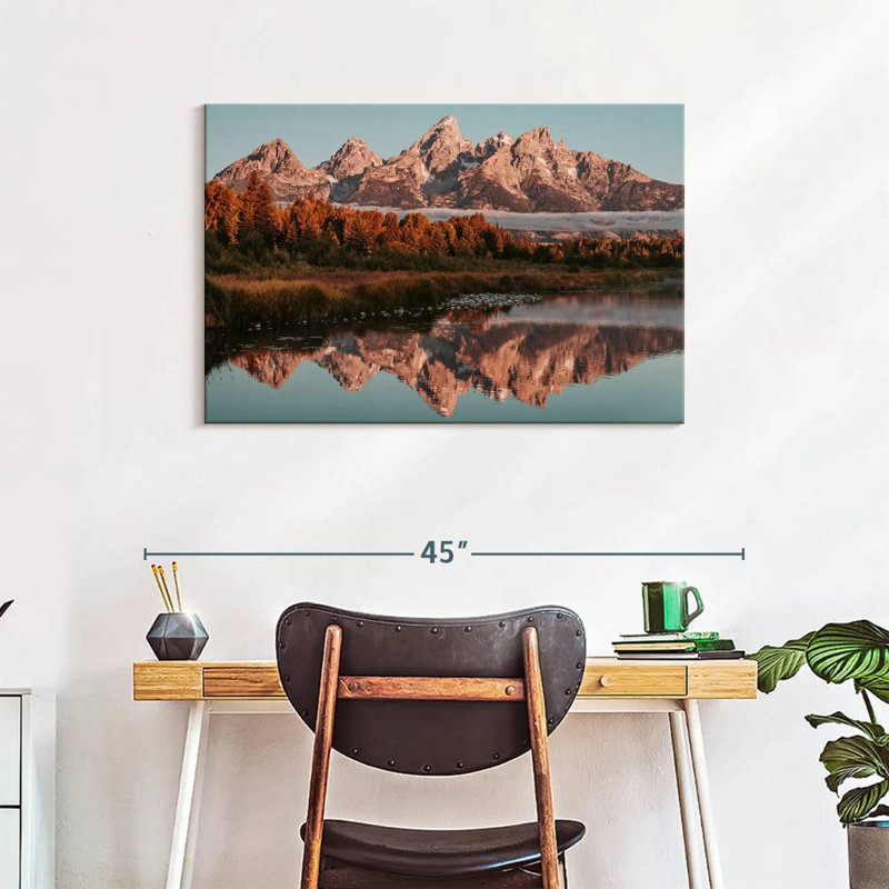 Alvord Grand Teton Sunrise Glow, H 24 po x l 36 po
