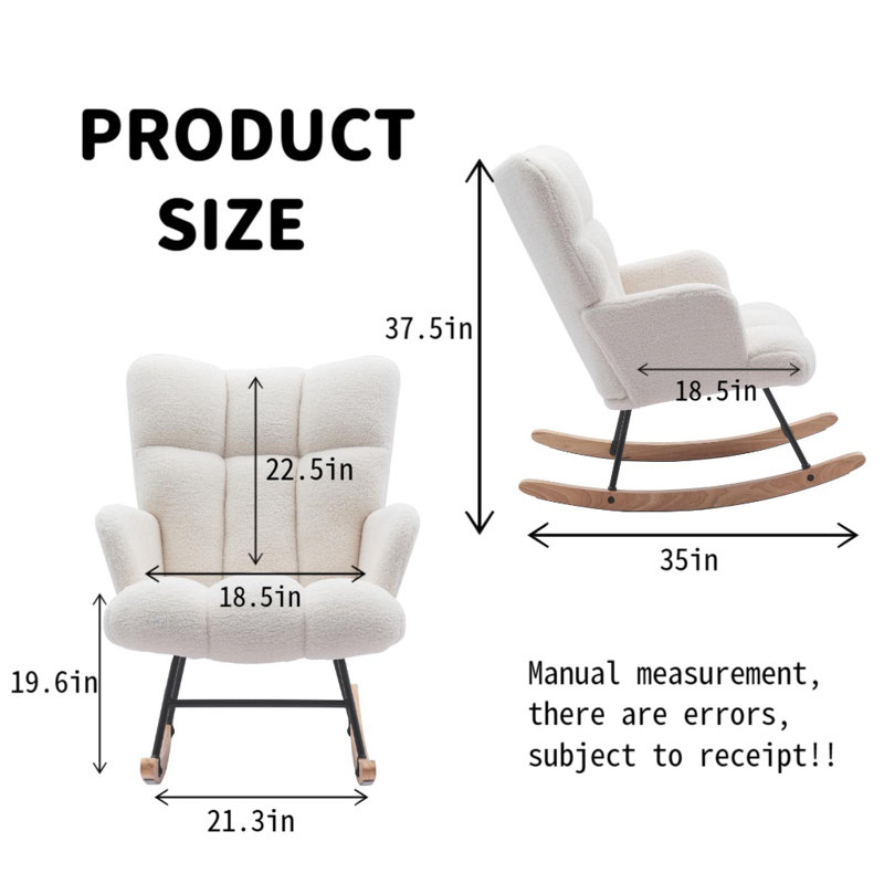 Chaise berçante Modern, Kaki