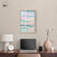 «Blush Ocean II Shadowbox», art côtier pastel par Art Remedy-118204330-118204326