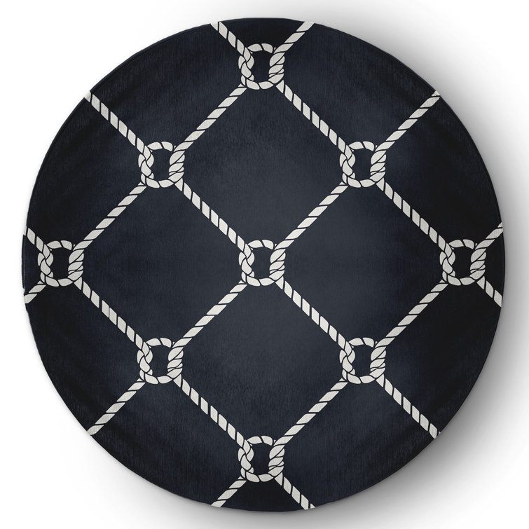 Agrim Chenille Geometric Indoor Rug