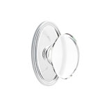 Privacy Hampton Knob with Oval Rose