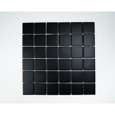 2X2" Square Matte Porcelain Mosaic Tile - (Box Of 10 Sheets)