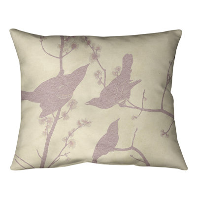 John James Audubon Reversible Throw Pillow