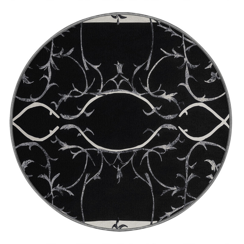 Gothic Grace Rug, Round 6'