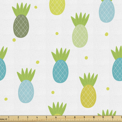 Paul"s Cartoon Tropical Fruit Fabric