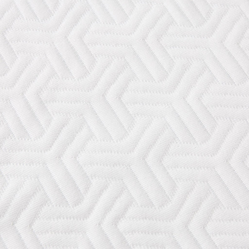 Surmatelas en mousse viscoélastique imprégnée de gel Grince Vince avec housse 3M Gracie Mills, Grand