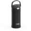 12 oz Bouteille d'eau en acier inoxydable Funtainer® - noire-135651499