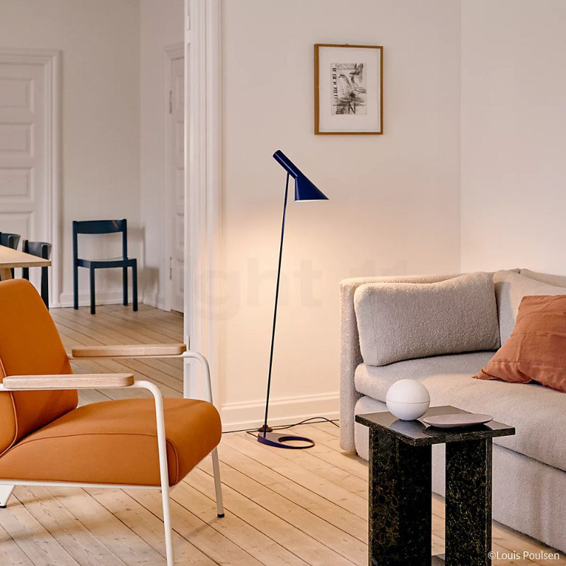 Ted 51'' Task Floor Lamp, Black