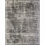 Rapture Striped Cotton Silver Gray/Black Area Rug-53923905