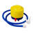 Plastic Round Inflatable Pool 15.7'' H x 59'' W x 59'' L