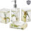 Laline Acrylic and Plastic Bathroom Accessory Set Bathroom Tray Tumbler