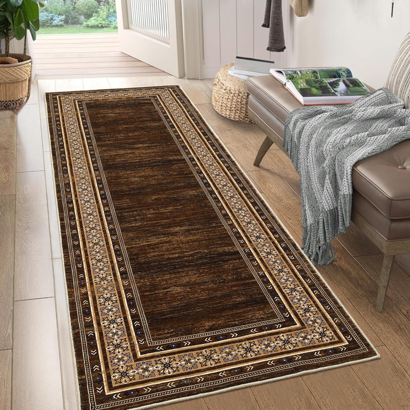 Washable Rug for Living Room, Indoor Modern Bedroom Rugs, Soft Non Slip Large Area Rug for Dining Room, 160*230cm