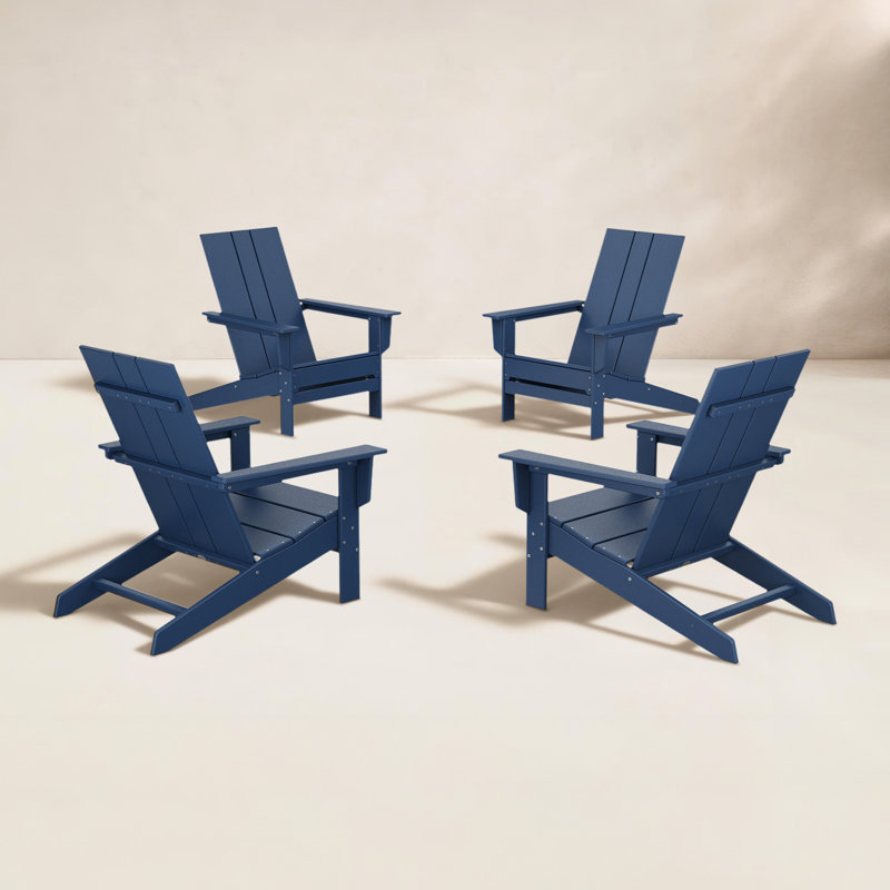 Chaises Adirondack en plastique Liles POLYWOOD x, Marine