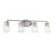 Éclairage pour salle de bain 4 lumières Savoy House Sacremento en nickel satiné-2065573177-2136726768-2136726769