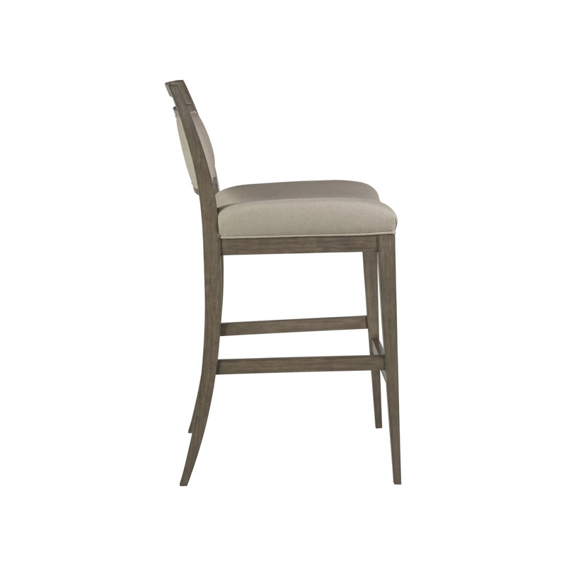 Cohesion Upholstered Stool, Counter Stool (24.5” Seat Height), Grigio