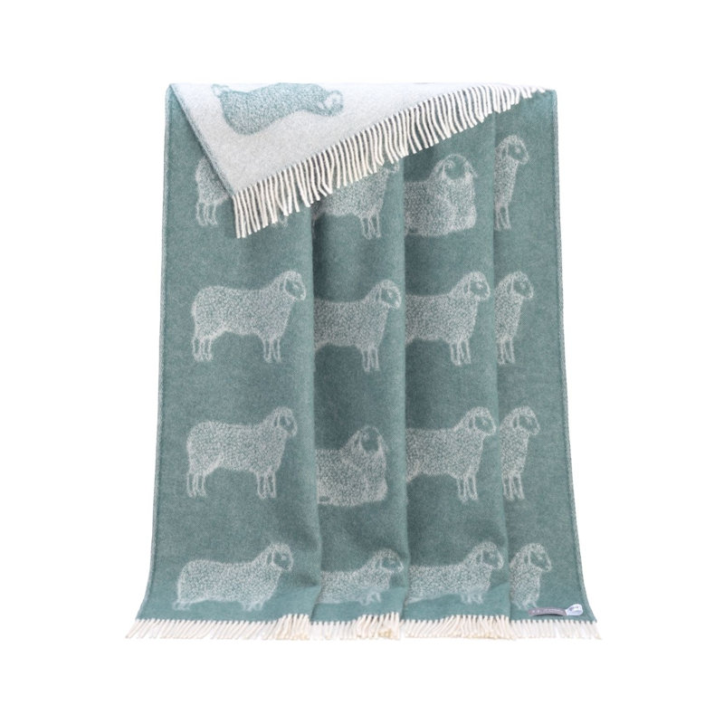 The Sheep Collection Machine Woven Blanket