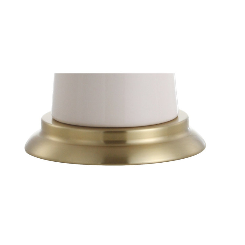 Metal Table Lamp, Dusty Rose