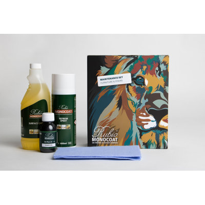 Forzalaqua Maintenance Set Oak, Sponge Towel Oil