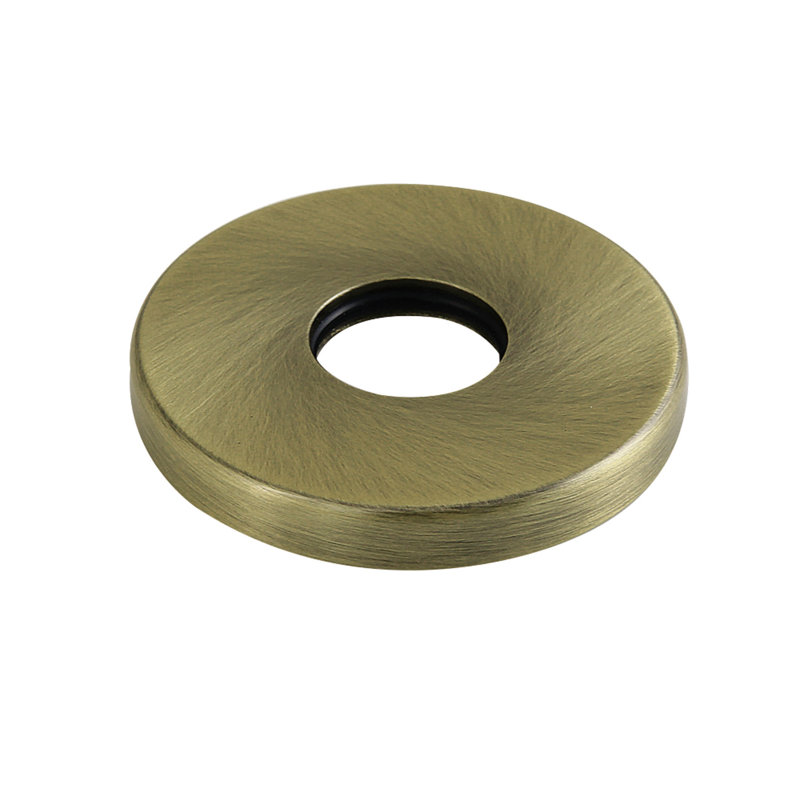 Kingston Brass Round Shower Arm Flange, Antique Brass