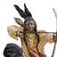 Figurine américain native pour la chasse