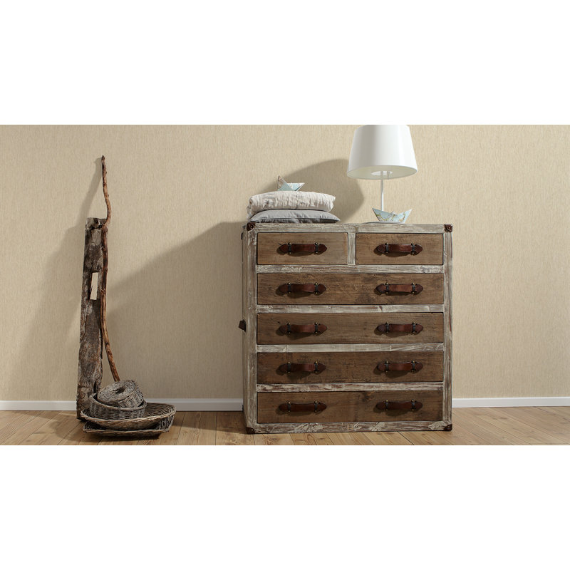 Longlife Colours 21m x 106cm Wallpaper, Beige/​Brown