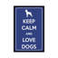 «Keep Calm and Love Dogs», impression sur toile-1968016389-1905241431-1905241430