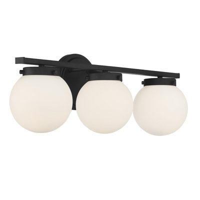 Finian 3 - Light Dimmable Vanity Light in Matte Black