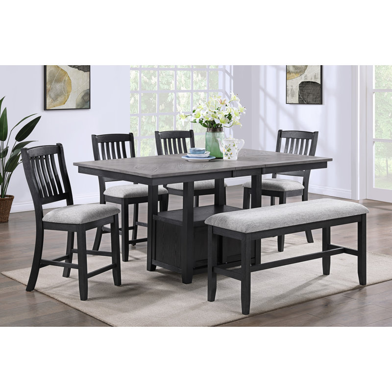 6 - Person Four Leg Dining Set