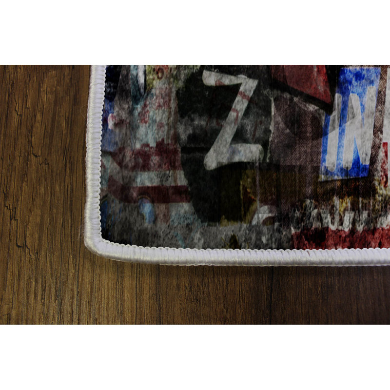 Premium Hall Carpet, 31.5 x 59.1 Inches | 100% Polyester, 0.4 in Pile Height, Antibacterial & Non-Slip PVC Dot Underside | Woven Design with 3D Digital Printing, Machine Washable, Ideal for Home Decor & Entryways