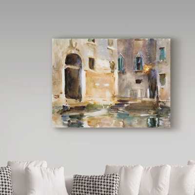 «Venice» par John Singer Sargent, reproduction sur toile
