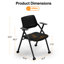 Chaise de formation pliante Niaja emboîtable avec chaises certifiées BIFMA