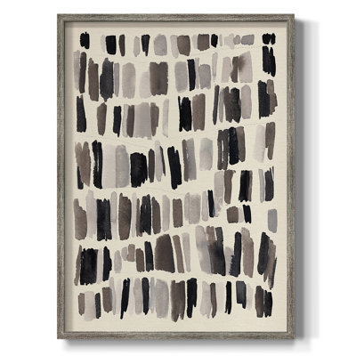 Chalk and Flint II Framed Print - Solid Wood