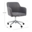 Chaise de bureau en lin