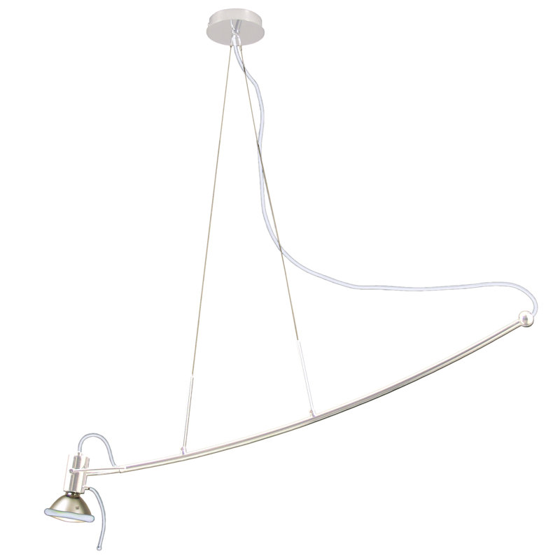 Ranson 1 - Light Kitchen Island Pendant, White
