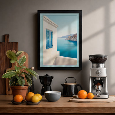 Mediterranean Seascape Coastal - Print